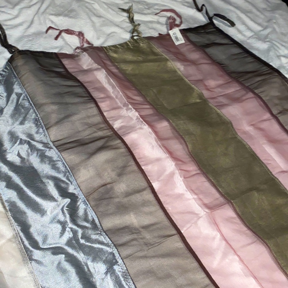 2 Sheer Drapery Panels - 41 x 98 NWT